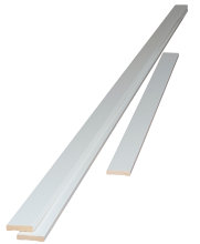 Karmlist sett 10x58x2200 mm furu slett malt